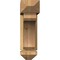 Ekena Millwork Legacy Arts and Crafts Rough Sawn Bracket w/ Offset Brace, Western Red Cedar, 6"W x 20"D x 20"H BKT0604X20X20LEC03RWR - alternate 2